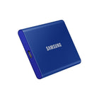 Samsung - T7 2To USB 3.2 Gen. 2 Disque SSD Portatif - Bleu-USB 3.2 Gen. 2