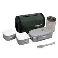 Pinnacle - Ensemble repas 6 pièces pour conservation des aliments Prata-Étanche, stockage au froid et au chaud, hermétique, sans BBA
