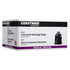 Coastwide Professional – Sacs à ordures utilitaires noir, 22 po x 24 po – paquet de 500-Très résistants aux perforations et aux déchirures