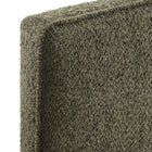 Modway - Lindee Tissu Boucle Tête de lit King, Sage-Assemblée requise