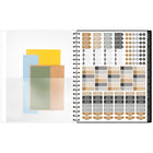 Cambridge - Agenda hebdomadaire/mensuel Adorn 2025 - 11 po H x 8 1/2 po l - Multicolore - Bilingue-Couverture en poly durable avec un design unique imprimé à l'estampe 