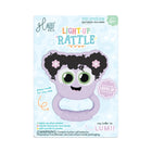Glo Pals - Hochet lumineux - Lumi - Violet-S'illumine avec 7 couleurs vives lorsqu'on le secoue