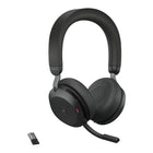 Jabra - Evolve2 75-USB-A MS Casque stéréo-Caractéristiques et fonctions LED : Busylight, indication d'amarrage du support de bureau, appel entrant, notifications Microsoft Teams (en fonction du SKU)