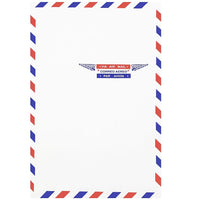 JAM Paper Enveloppes pour correspondance aérienne à ouverture au sommet, 6 x 9 po, 25/paquet-Enveloppes conçues pour la correspondance aérienne