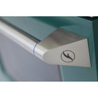 Kucht - 30 po Série KDF Cuisinière Pro Style au gaz naturel - Acier inoxydable/Vert-Finition complète en acier inoxydable avec poignée professionnelle et boutons de commande en métal argenté classique pour un look haut de gamme et durable