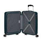 American Tourister - Surftime Valise de Cabine Spinner - sarcelle métallique-La poignée de tirage à plusieurs positions vous permet de régler la hauteur pour avoir une expérience plus confortable.