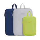 Travelon - cubes de rangement à compression - tons froids - Lot de 3-Spacieux et léger, avec des fonctions d'organisation pour tous les types de bijoux. Un tube souple permet de ranger confortablement jusqu'à 10 bagues