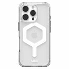 UAG - Coque Plyo robuste avec MagSafe pour iPhone 16 Pro - Blanc glacé-Mise à jour du design pour améliorer la protection anti-jaunissement