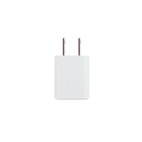 LOGiiX - Vibrance Power Mini 20W Chargeur Mural USB-C Chargeur Mural - Blanc-Le Vibrance Power Cube Mini, compact et coloré, charge les smartphones jusqu'à 3 fois plus rapidement.