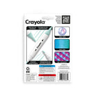 Crayola - 8 marqueurs double pointe à base d'alcool Crayola Colour Collections - À la plage - paquet de 8-Palette de couleurs à la plage : découvrez des bleus marins apaisants et des tons neutres sableux chauds, parfaits pour le coloriage serein inspiré du littoral