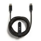 NXT Technologies - Câble USB-C tresse, 6 pi, noir-USB-C vers USB-C