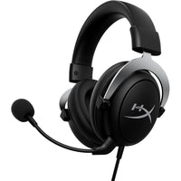 HP - Casque de jeu HP HyperX CloudX pour Xbox - noir et argent-CloudX a été testé par Microsoft et fonctionne avec les contrôleurs Xbox One et Xbox Series X|S dotés d'une prise casque 3,5 mm