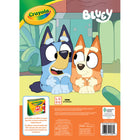 Crayola - 48 pages à colorier, Bluey-Personnages bluey : Les enfants vont adorer ces pages à colorier mettant en vedette des personnages adorés comme Bluey, Bingo, Bandit & Chilli.