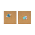 Quartet - Dalle de liège autocicatrisante - 12 po x 12 po - Sans cadre - Lot de 2-POLYVALENT : Ces carreaux de liège ultra-légers sans cadre sont parfaits pour tous les environnements et peuvent être utilisés de différentes manières. Chaque carreau mesure 12 po x 12 po (30,5 cm x 30,5 cm).
