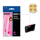 Epson - Cartouche d'encre DURABrite Ultra T842 - grande capacité - Magenta-Rendements élevés pour offrir une impression à haut volume abordable