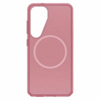 OtterBox - Symmetry Clear Magnets Case pour Samsung Galaxy S25 - Thimbleberry-Design ultra-fin qui suit les lignes de votre téléphone