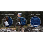 Bluetti - Centrale solaire à dos HF 1 268.8Wh-Sac à dos adapté aux voyages : construit avec un design ergonomique et respirant, permettant un grand confort et une capacité de charge de 30 kg.