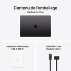 Apple - MacBook Pro 16 po - M5 Max - CPU 18 cœurs - SSD 2 To - Mémoire 36 Go - Noir infini-9