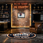 Connor McDavid Oilers 2025 Playoffs - Toile encadree - 31" x 22"-Dimensions finales: 31.5x22.5