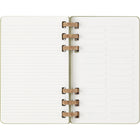 Moleskine - 2025 Agenda à spirales à grande couverture rigide - 5" x 8.25" - Kiwi-Papier Sans Acide, 100 G/M2, Couleur Ivoire