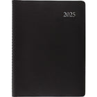 Staples - Agenda hebdomadaire/mensuel 2025 - 11 po H x 8 po l - Noir - Bilingue-14 mois : decembre 2024 à janvier 2026
