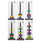 Popular Playthings - PPY351 Anneaux d'allumettes magnétiques-40 défis sur 20 cartes recto verso.