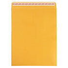 Jam Paper - Enveloppes commerciales Open End avec fermeture adhésive, 11 1/2 po H x 14 1/2 po l, Kraft Manille brun, Paquet de 100-Couleur : Kraft Manille marron