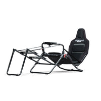 Next Level Racing - Cockpit de course Formula Lite Pro NLR-S038-Cockpit pliable en position de course authentique de Formule 1 , siège ergonomique de Formule 1 avec soutien supplémentaire dans les zones critiques et tissu respirant pour les longues sessions de course.