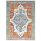Modway - Citlali Aztèques du Sud-Ouest en détresse Tapis de 5 pi l x 8 pi L - Multicolore-Tapis coloré de la région aztèque du sud-ouest