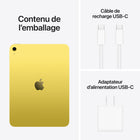 Apple - iPad 11 po, Puce A16, Wi-Fi, 128 Go, Jaune-8