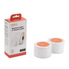 MUNBYN - Étiquette thermique circulaire - 2" - Blanc - 750 feuilles/rouleau - 2 rouleaux/paquet - Paquet de 2-Imperméable et résistant à l'huile : Nos étiquettes sont résistantes à l'eau et à l'huile, ce qui les rend idéales pour une utilisation dans divers environnements.