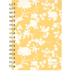 Mead - Agenda hebdomadaire/mensuel jaune minimaliste 2026 - 8-1/2 po H x 5 1/2 po l - jaune - bilingue-15 mois : octobre 2025 à décembre 2026 + 3 pages mensuelles de janvier, février et mars 2027
