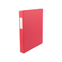 Staples - reliure à 3 anneaus en D économique, rouge, capacité de 220 feuilles, 1 po-Reliure rouge à anneaux en D d'une capacité de 220 feuilles