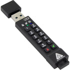 Apricorn - Aegis Secure Key 3NX Crypté USB 3.1 Gen 1 16GB Clé USB - noir-Élimine la vulnérabilité du NIP par défaut d’usine en forçant l’inscription d’un NIP administrateur avant utilisation. Comme pour tous les appareils sécurisés Apricorn Aegis, il n’y a pas de mots de passe par défaut ni de portes dérobées. 