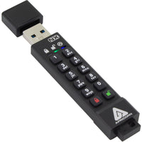Apricorn - Aegis Secure Key 3NX Crypté USB 3.1 Gen 1 16GB Clé USB - noir-Élimine la vulnérabilité du NIP par défaut d’usine en forçant l’inscription d’un NIP administrateur avant utilisation. Comme pour tous les appareils sécurisés Apricorn Aegis, il n’y a pas de mots de passe par défaut ni de portes dérobées. 
