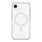 AXS - Crystal Shield D3O Compatible MagSafe pour Apple iPhone 17e / 16e - Transparent-Protection anti-UV pour afficher clairement le design original de votre cellulaire  