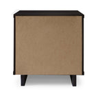 Manhattan Comfort - Table de nuit moderne Granville 18,11" à 1 tiroir - Noir - Lot de 2-Assemblage à domicile requis Tout le matériel inclus