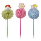 Pep Rally - Stylo à bille Pom Pom - 0.7 mm - Secret Garden-Stylo à bille avec pompon moelleux pour plus de fantaisie