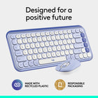 Logitech - Pop Icon ensemble clavier et souris Bluetooth - Lilas-9