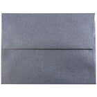  JAM Paper Enveloppes d'invitation métalliques A2 - 4,375 x 5,75 po - Stardream Anthracite Noir - paquet de 25-Couleur: Stardream Anthracite