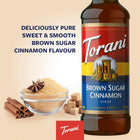Torani - Sirop cannelle et cassonade -750 mL - paquet de 4-Sans gluten et certifié casher
