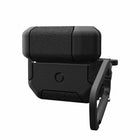 UAG - Étui Robuste Scout pour AirPods Pro 2nd Generation, Noir-Cache du port Lightning Compatible avec le chargement sans fil