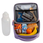 Renwick Essentials Ensemble Lunch et Bouteille – Mauve-9,5" L x 8" H x 3,5" l