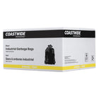 Staples − Sacs à ordures solides noirs de 30 po x 38 po − paquet de 200-La couleur noire permet de dissimuler les déchets inesthétiques et de conserver une apparence propre