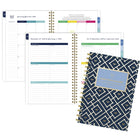 AT-A-GLANCE - Agenda hebdomadaire/mensuel abeilles bleu marine Emily Ley Simplified 2026 - 8 1/2 po H x 5 3/8 po l - bleu marine - bilingue-Comprend également les jours fériés, 1 page de notes, 2 calendriers de référence et 2 pages de planification future
