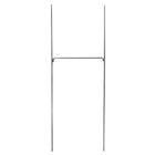 Cosco - Panneau Vente de garage avec kit de piquet métallique 15 po x 19 po rouge et blanc usage extérieur, texte français-Le piquet métallique inclus offre une installation solide et fiable dans les pelouses ou les espaces extérieurs