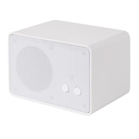 Basic Tech Haut-parleur portable sans fil - Blanc-Enceinte sans fil transportable