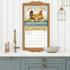 Lang - 2026 Maison De Ferme Calendrier Mural Deluxe Mensuel - 30,5 cm l x 30,5 cm H - Anglais-Comprend un étui cadeau gaufré façon lin assorti