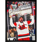 Frameworth - Seth Jarvis Toile encadrée 20 po H x 29 po l Carolina Hurricanes Champions de la Coupe Stanley 2026 - Sous licence officielle LNH/AJLNH-Produit mural NHL and NHLPA sous licence officielle pour les amateurs des Carolina Hurricanes