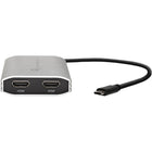 OWC - Adaptateur d'affichage USB-C vers double HDMI 4K avec DisplayLink-Résolution 4K UHD 3840 x 2160 à 60 Hz